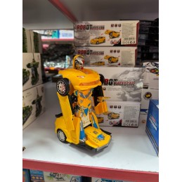 GRY ROBOT RACES CAR