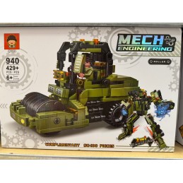 KLOCKI AUTA ROBOT