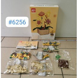 KLOCKI KWIATY 6265