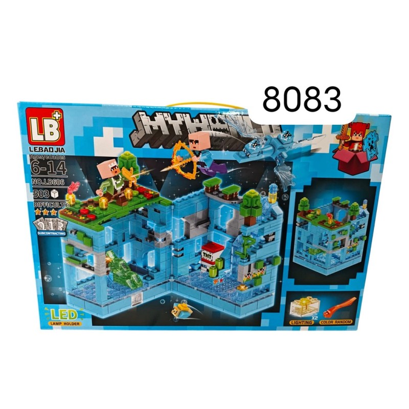 KLOCKI LED 8083
