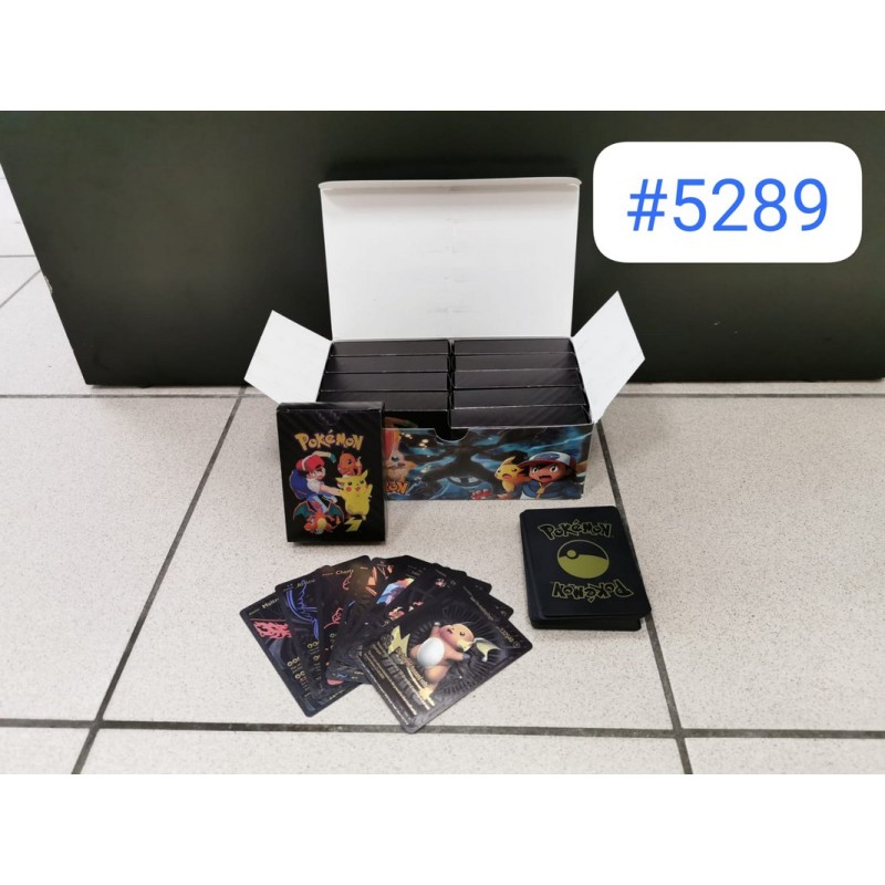 KARTY CZARNE POKEMON 55 KART