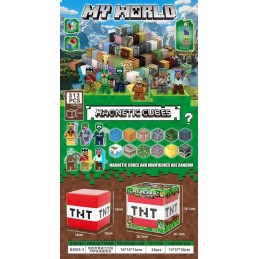 MAGNETIC CUBES 312 PCS
