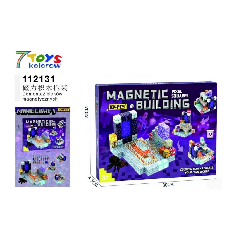 KLOCKI MAGNETIC BUILDING