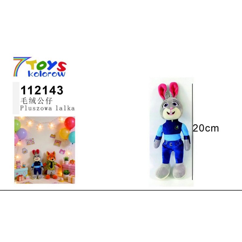 PLUSZAK ZOOTOPIA 20CM