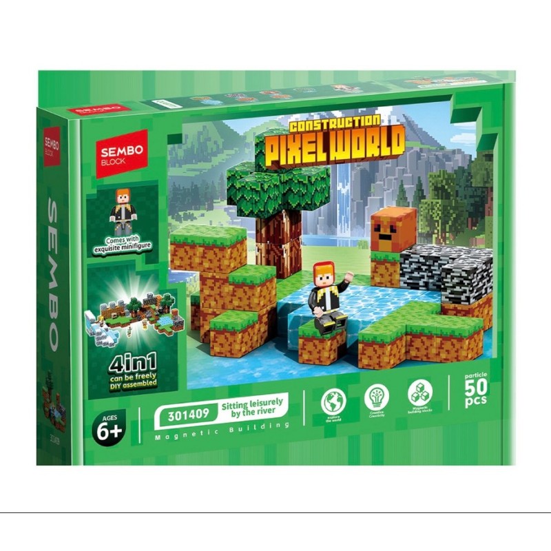 MAGNET PIXEL WORLD 50 PSC