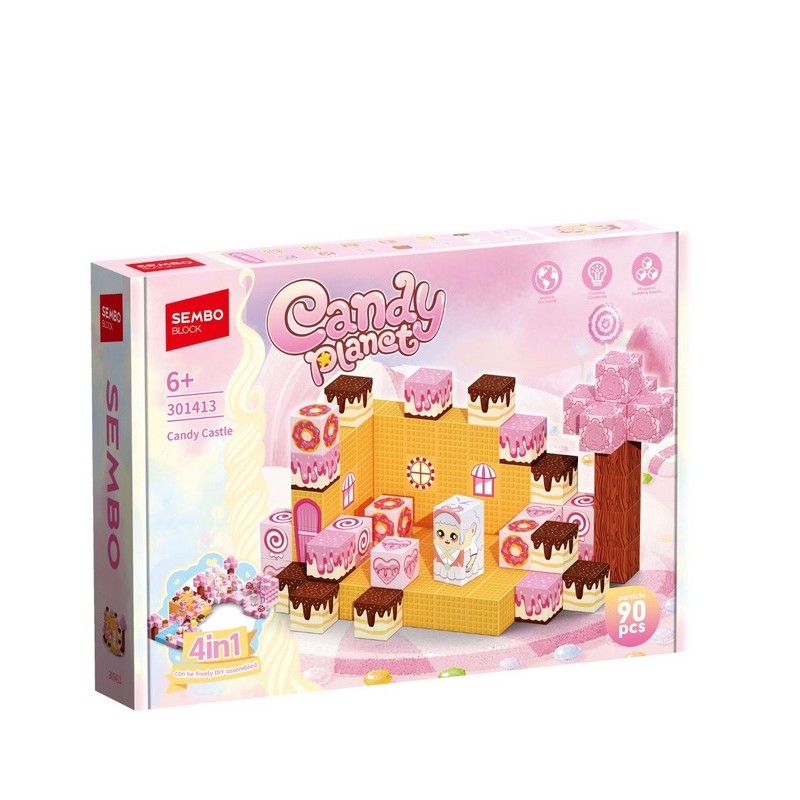 MAGNET CANDY PLANET 90 PCS