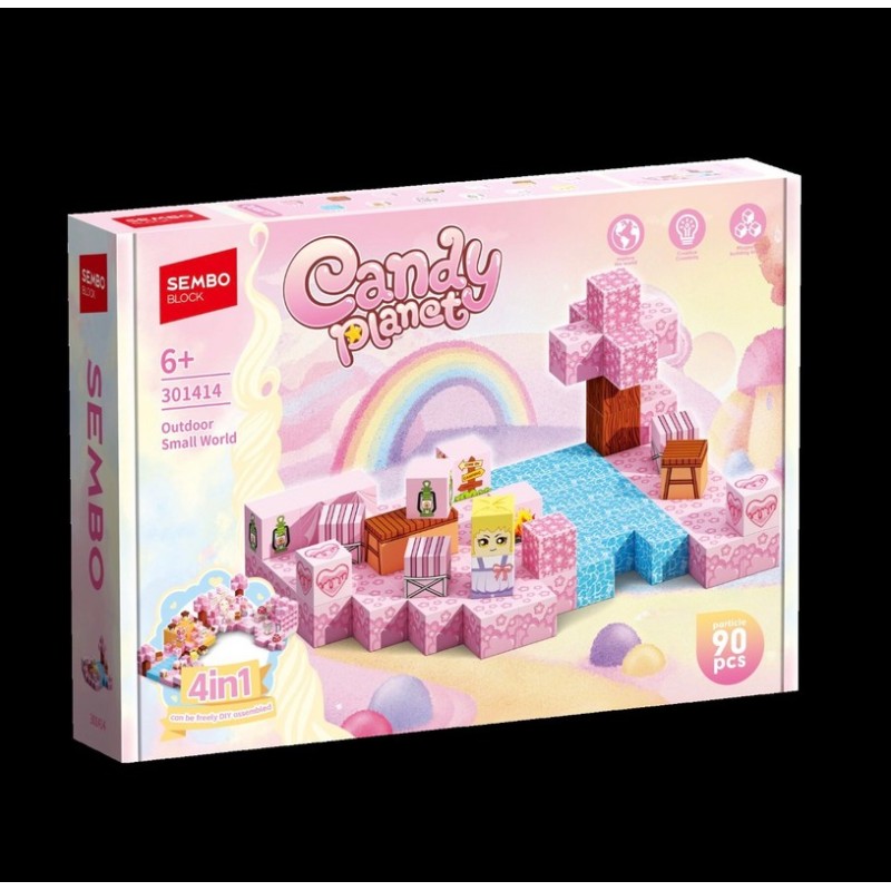MAGNET CANDY PLANET 90 PCS