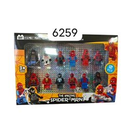 FIGURKI SPIDERMAN 12 SZT