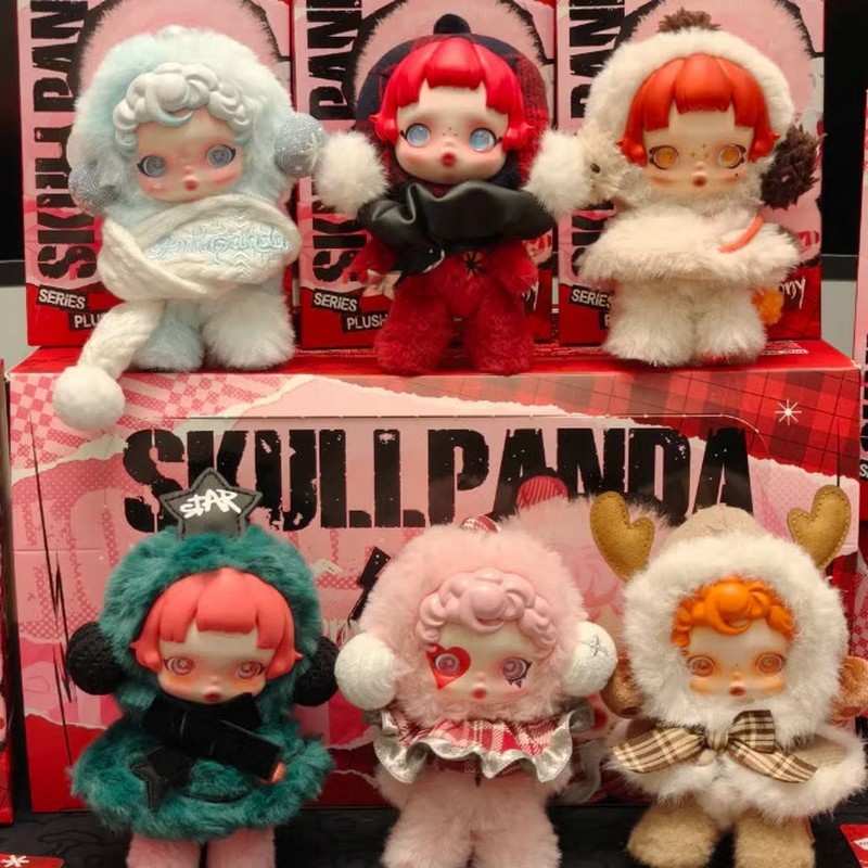 MASKOTKA SKULLPANDA 15CM